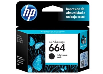 Cartucho negro 664 Original p/hp 1115