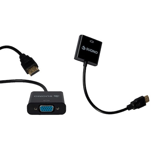 SUONO Conversor Hdmi a Vga 1080p